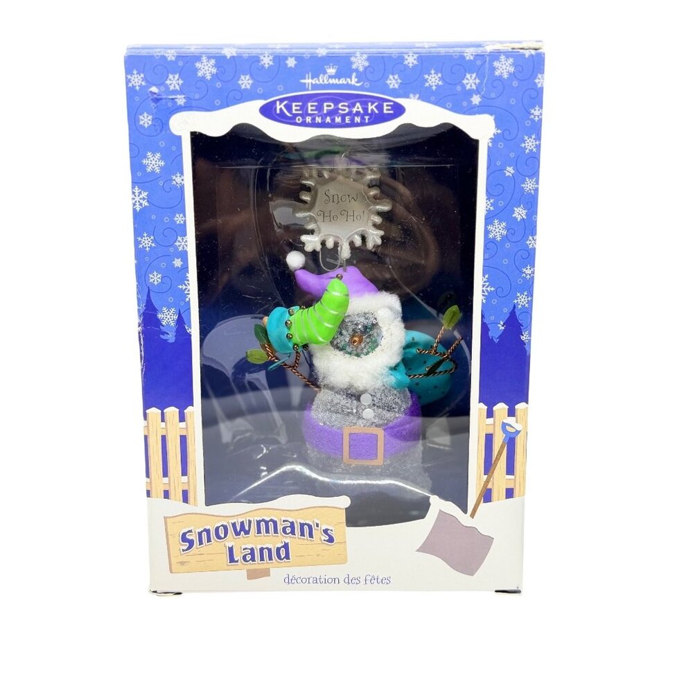 VTG Hallmark Keepsake Ornament Snowman’s Land “Snow Ho Ho!” 2003 Christmas Decor